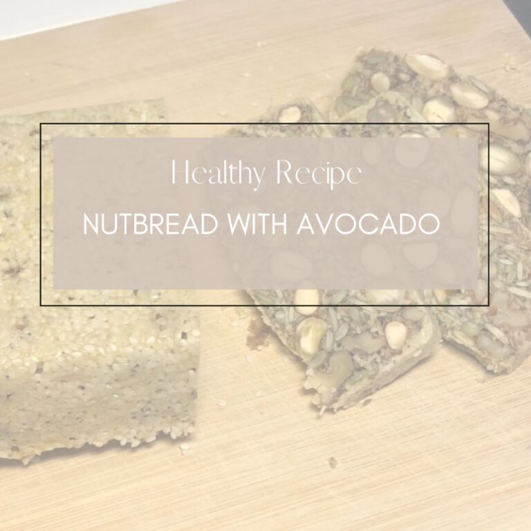 Nutbread with avocado recipe